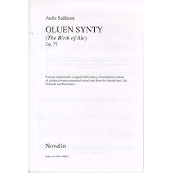 Aulis Sallinen: Oluen Synty (The Birth Of Ale) Op.77