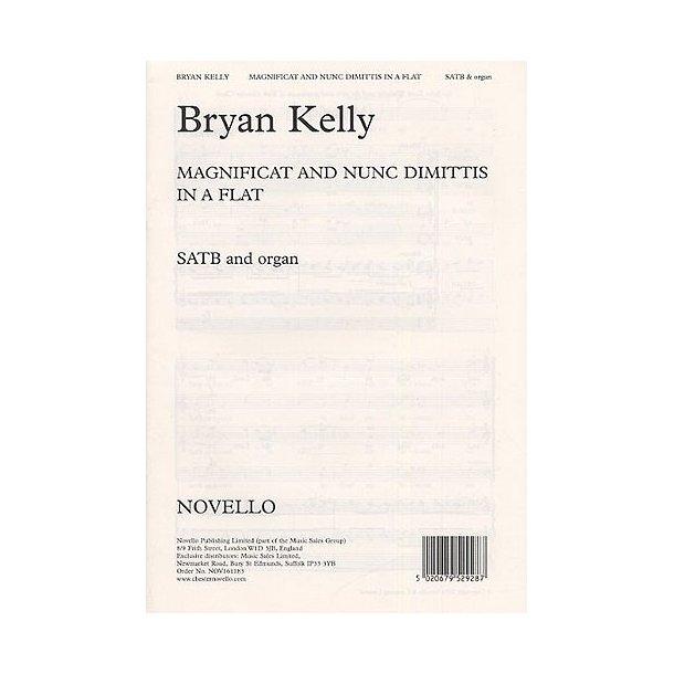 Bryan Kelly: Magnificat And Nunc Dimittis In A Flat