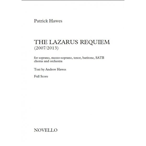 Patrick Hawes: Lazarus Requiem (Full Score)