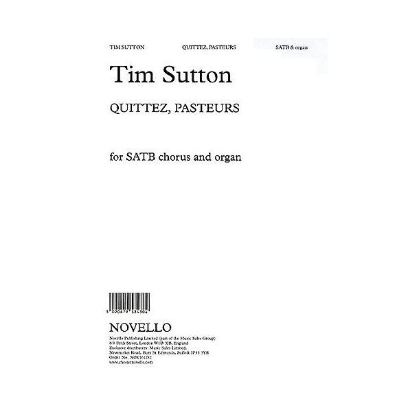 Tim Sutton: Quittez, Pasteurs