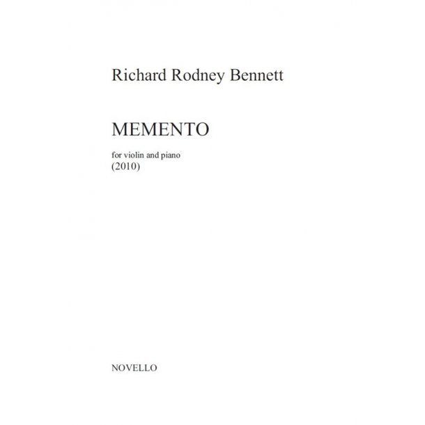 Richard Rodney Bennett: Memento