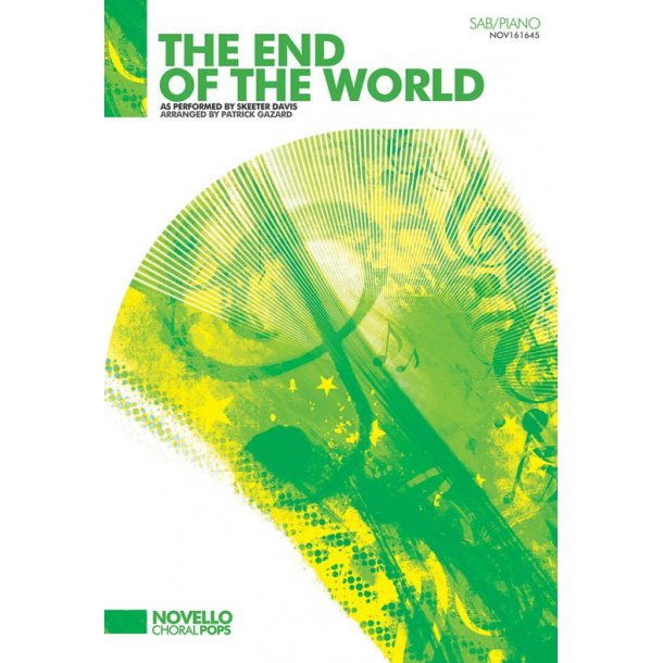 Skeeter Davis: The End Of The World (SAB/Piano)