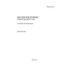 John McCabe: Silver Nocturnes (String Quartet No.6) - Voice/Piano