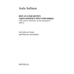 Aulis Sallinen: Don Juanquijoten Virtuoosinen Pytmusiikki (Die Virtuose Tafelmusik Von Don Juanquijote)