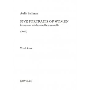 Aulis Sallinen: Five Portraits Of Women (Vocal Score)