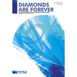 Don Black/John Barry: Diamonds Are Forever - SATB/Piano