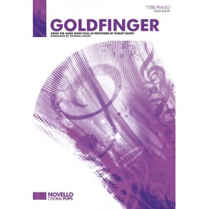 Shirley Bassey: Goldfinger (TTBB/Piano)