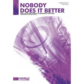 Carly Simon: Nobody Does It Better (The Spy Who Loved Me) - TTBB/Piano