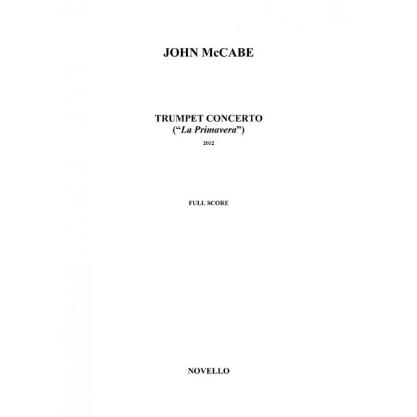 John McCabe: Trumpet Concerto 'La Primavera'