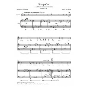 Paul Mealor: Sleep On- In B Flat