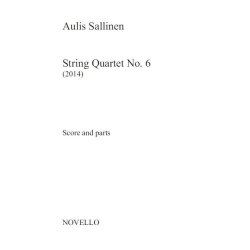 Aulis Sallinen: String Quartet No. 6 Op. 103 (Score And Parts)