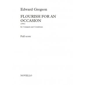 Edward Gregson: Flourish For An Occasion (Score/Parts)