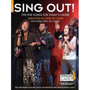 Sing Out! 5 Pop Songs For Today's Choirs - Book 5 (Book/Download Card)