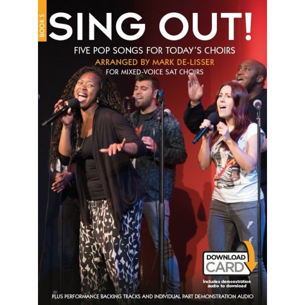 Sing Out! 5 Pop Songs For Today's Choirs - Book 5 (Book/Download Card)