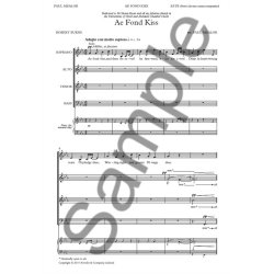 Paul Mealor: Ae Fond Kiss