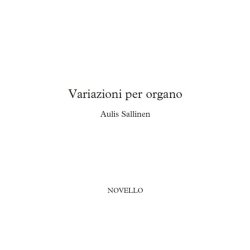 Aulis Sallinen: Variazioni Per Organo