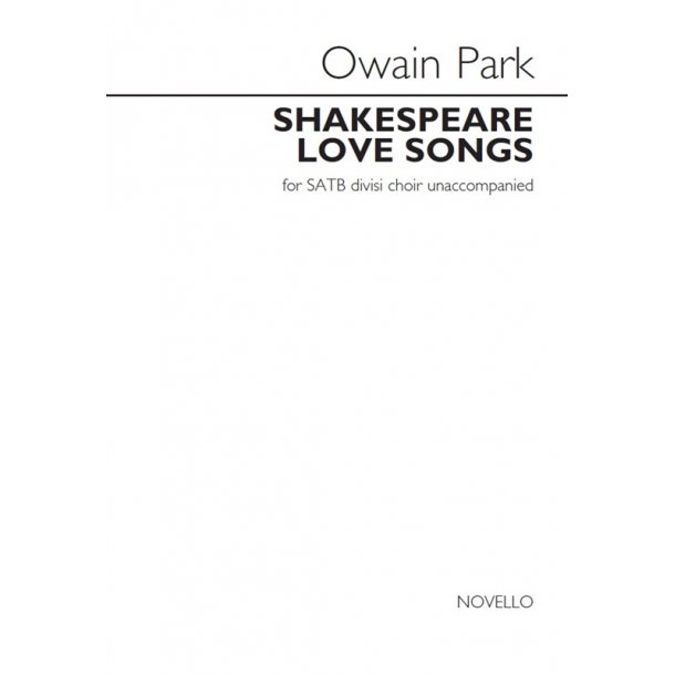 Owain Park: Shakespeare Love Songs