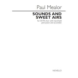 Paul Mealor: Sounds And Sweet Airs (Vocal Score)