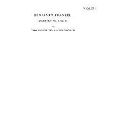 Benjamin Frankel: String Quartet No.1 Op.14