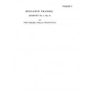 Benjamin Frankel: String Quartet No.1 Op.14