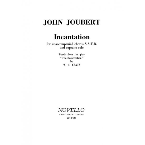 John Joubert: Incantation