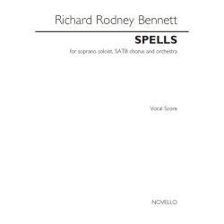 Richard Rodney Bennett: Spells (Vocal Score)