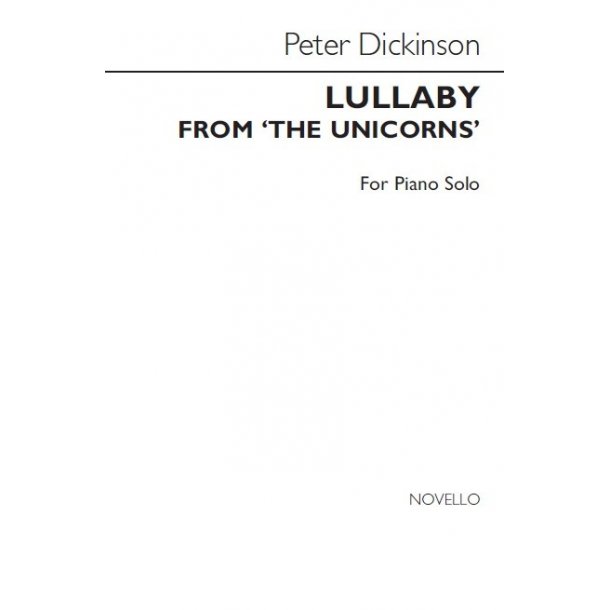 Peter Dickinson: Lullaby From The Unicorns (Piano Version)