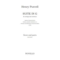 Henry Purcell: Suite In G (Score/Parts)