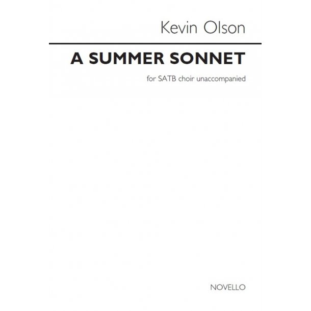 Kevin Olson: A Summer Sonnet