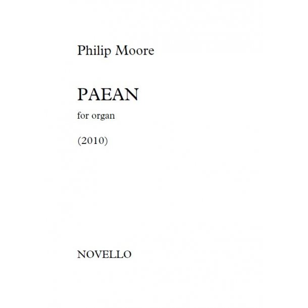 Philip Moore: Paean