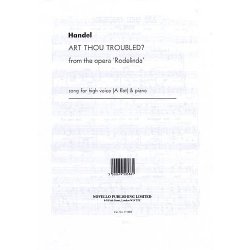 Handel: Art Thou Troubled (High Voice)