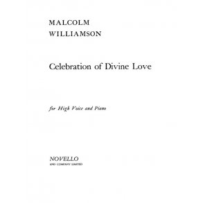 Williamson: Celebration Of Divine Love for High Voice with Piano acc.