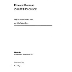 Edward German: Charming Chloe In E Flat (Medium Voice And Piano)