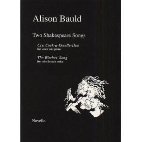 Bauld Alison Two Shakespeare Songs Vce/pf