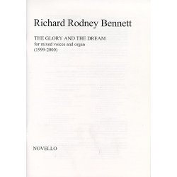 Richard Rodney Bennett: The Glory And The Dream