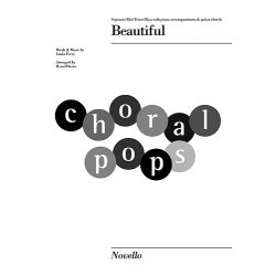 Christina Aguilera: Beautiful (SATB/Piano)