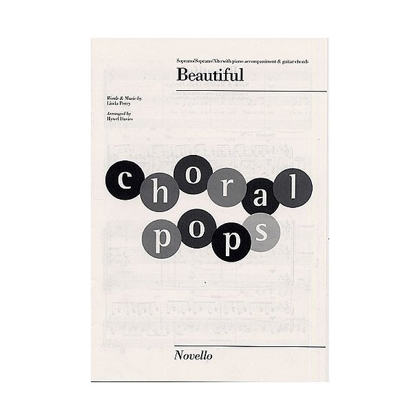Christina Aguilera: Beautiful (SSA/Piano)