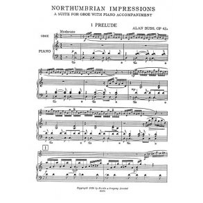 Alan Bush: Northumbrian Impressions for Oboe and Piano