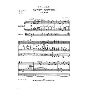 Alfred Hollins: Concert Overture No.1 In C Minor For Organ