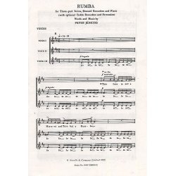 Peter Jenkyns: Rumba (Vocal Score)