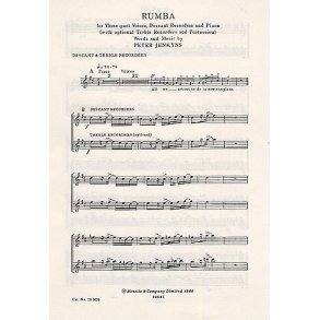 Peter Jenkyns: Rumba