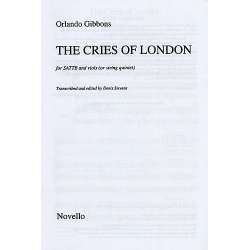 Orlando Gibbons: The Cries Of London