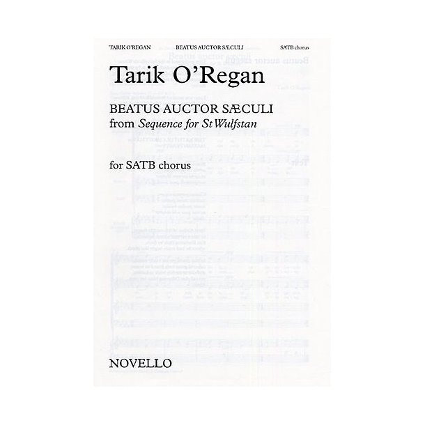 Tarik O'Regan: Beatus Auctor Saeculi