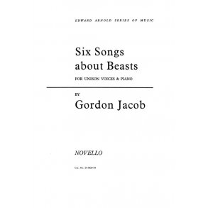 Jacob: Six Songs About Beasts for Unison Voices