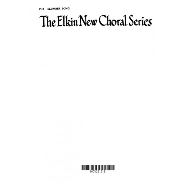 Quilter Slumber Song Unison