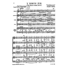 Thomas Snow White Dove Satb