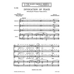 Baynon, A Invocation Of Peace Ssa And Piano