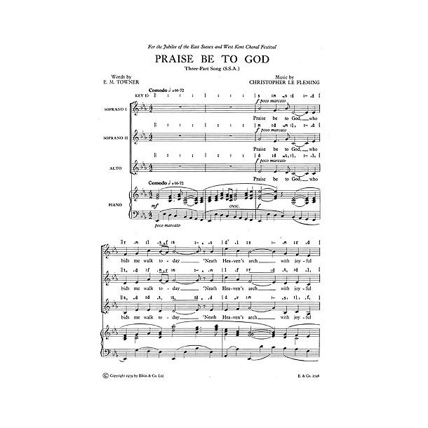 Christopher Le Fleming: Praise Be To God