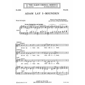 Victor Hely-Hutchinson: Adam Lay I-Bounden