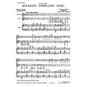 Nelson, H Bavarian Yodelling Song Sa/Piano